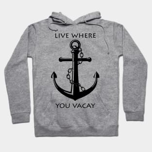 Live to Vacay | Holiday Inspirational! Captain Hoodie